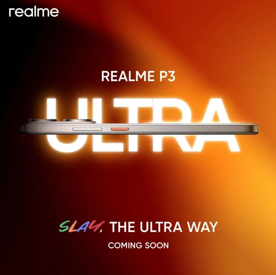 realme P3 Ultra ปล่อยทีเซอร์ครั้งแรก จะเป็นสมาร์ทโฟนที่ครบเครื่องทั้งด้านประสิทธิภาพ กล้อง และดีไซน์