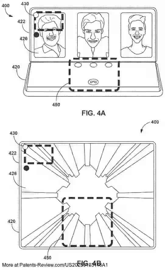 Google wireless charging through display