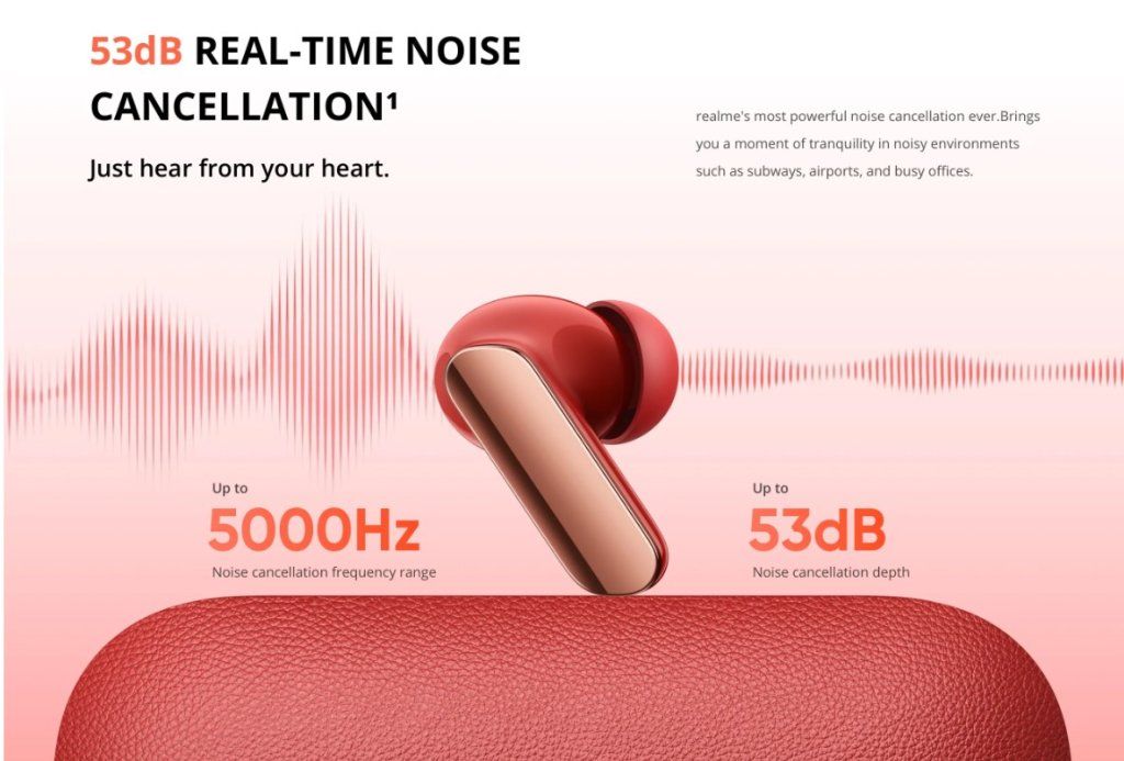 เปิดตัว realme Buds Air 7 Pro หูฟังระดับพรีเมียม มาพร้อมไดรเวอร์คู่ ทวีตเตอร์ + วูฟเฟอร์ในตัว ระบบเสียง Dual DAC
