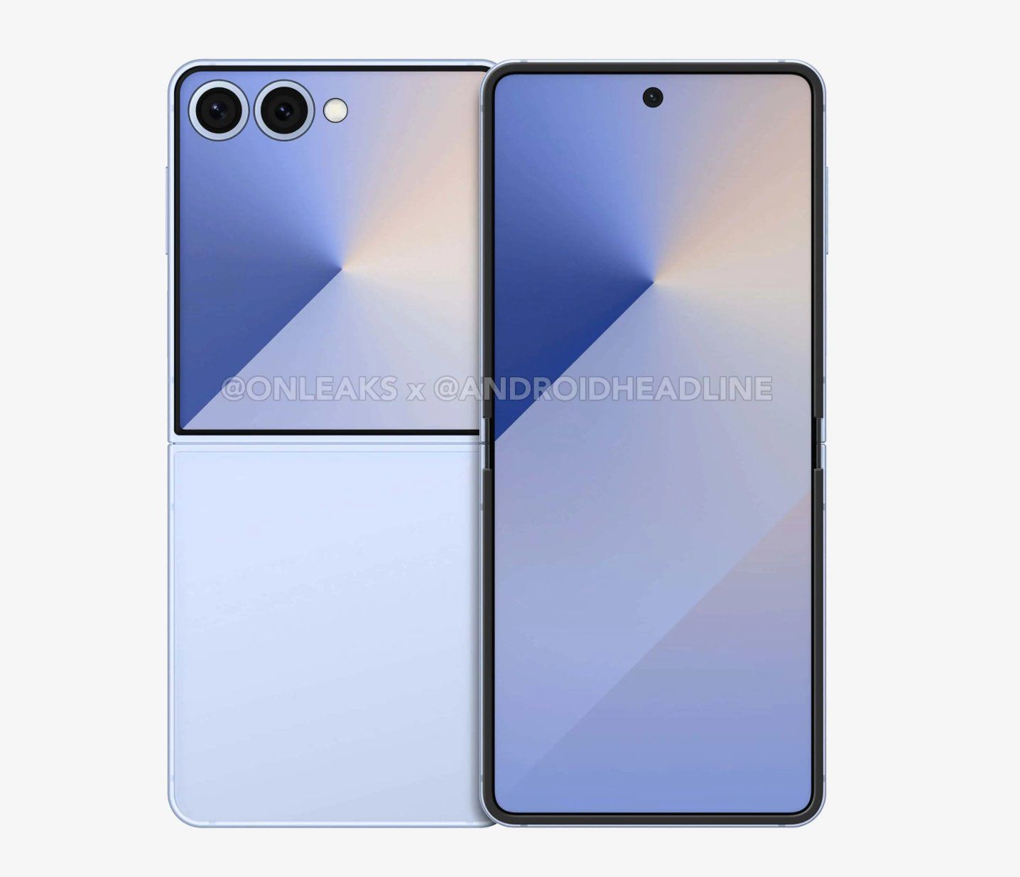 Galaxy Z Flip7 Render