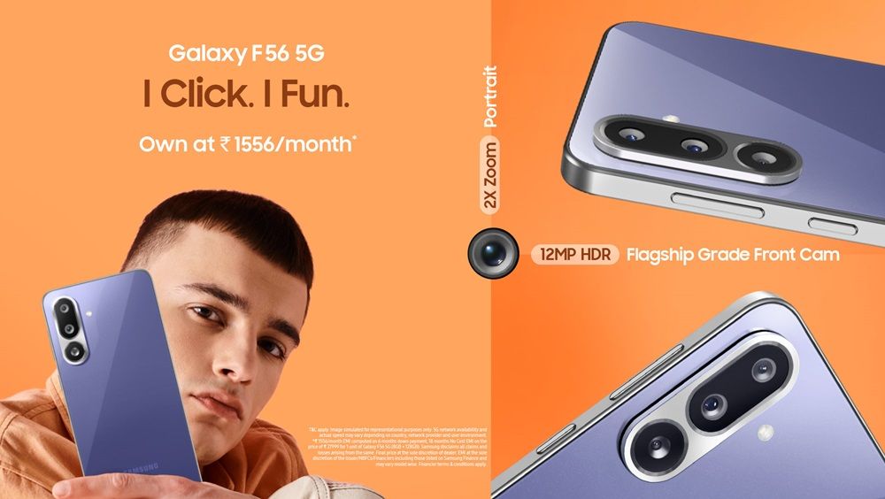 เปิดตัว Samsung Galaxy F56 5G สมาร์ทโฟน F-Series ที่บางที่สุดในอินเดีย