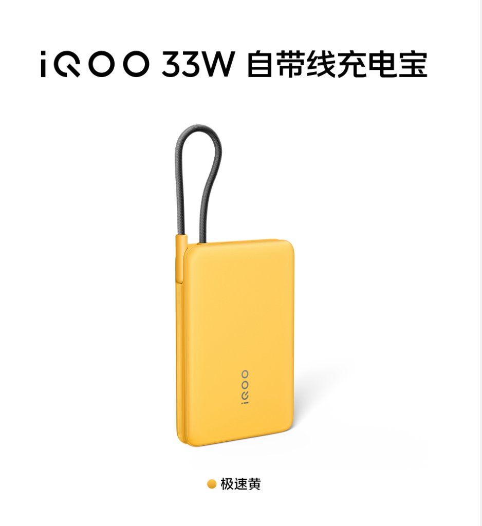 iQOO Power Bank 33W