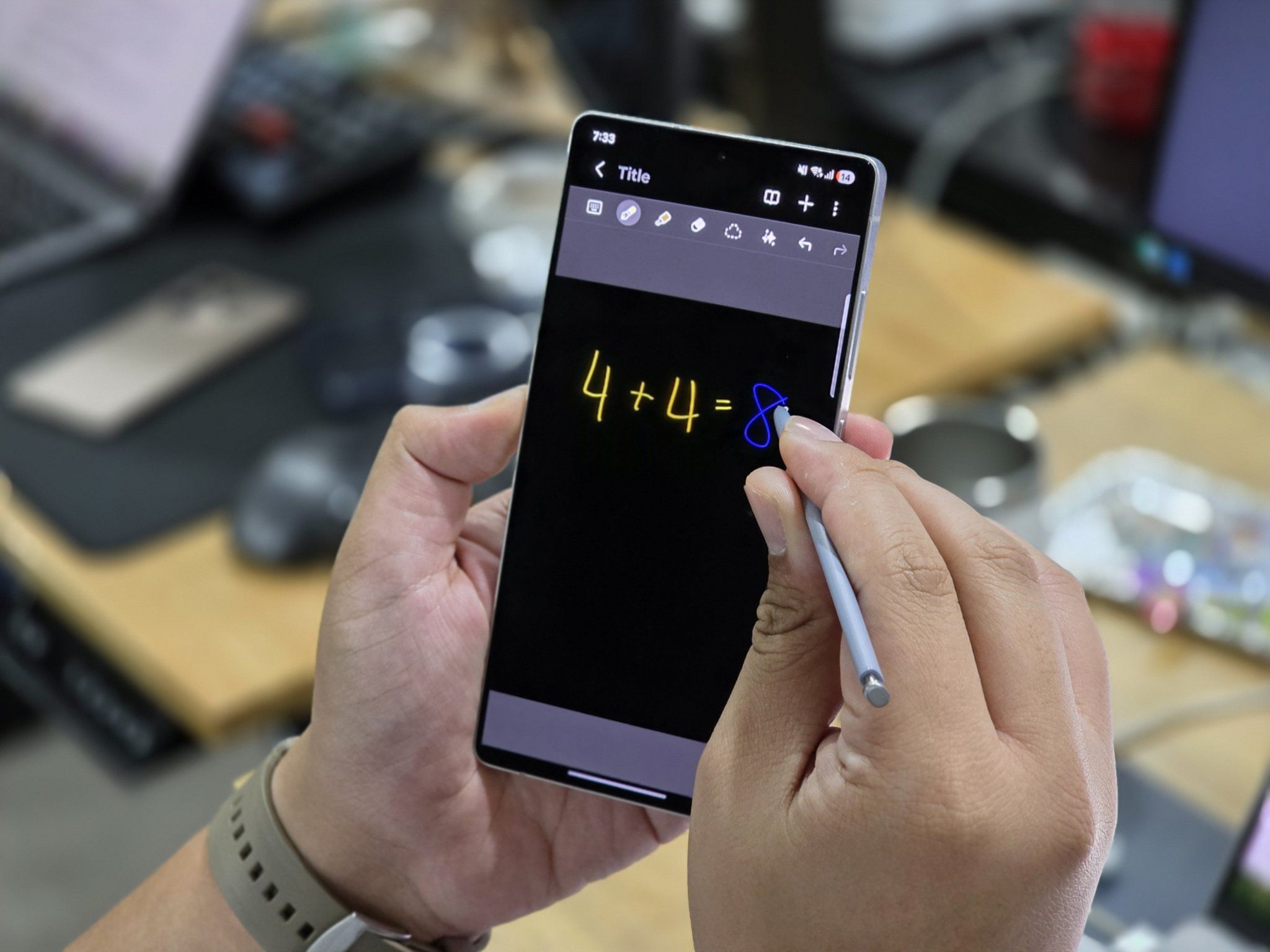 Pace Notes Ui One UI 8 อัปเดตแอป Samsung Notes แก้โจทย์คณิต และปรับหน้ากระดาษเป็น ...