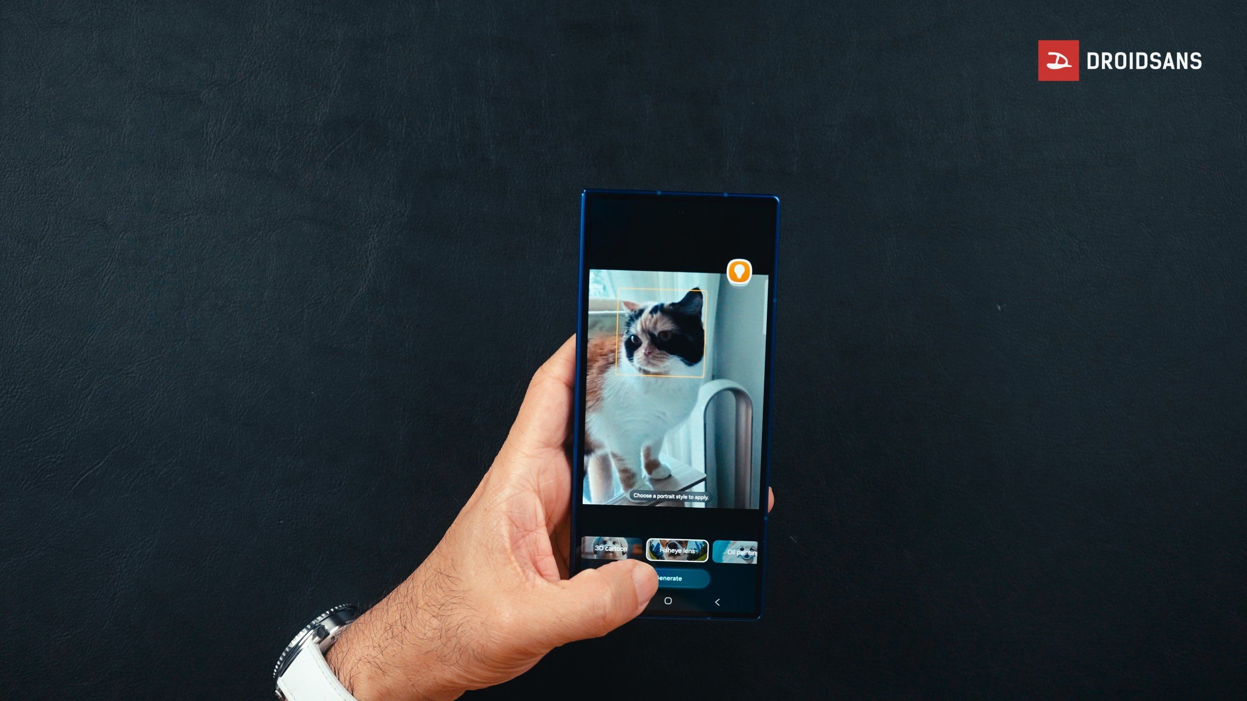 Galaxy Z Fold7 - Pet Portrait
