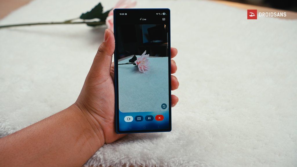 Galaxy Z Fold7 - Gemini Live