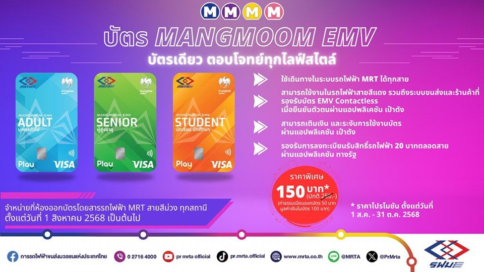 บัตร Mangmoom EMV
