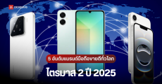 แบรนด์มือถือที่ขายดีที่สุดในโลก Q2 2025 ตลาดชะลอตัวผลจากภาษีนำเข้า ส่งมอบรวม 288.9 ล้านเครื่อง Nothing มาแรง โตพุ่ง 177%