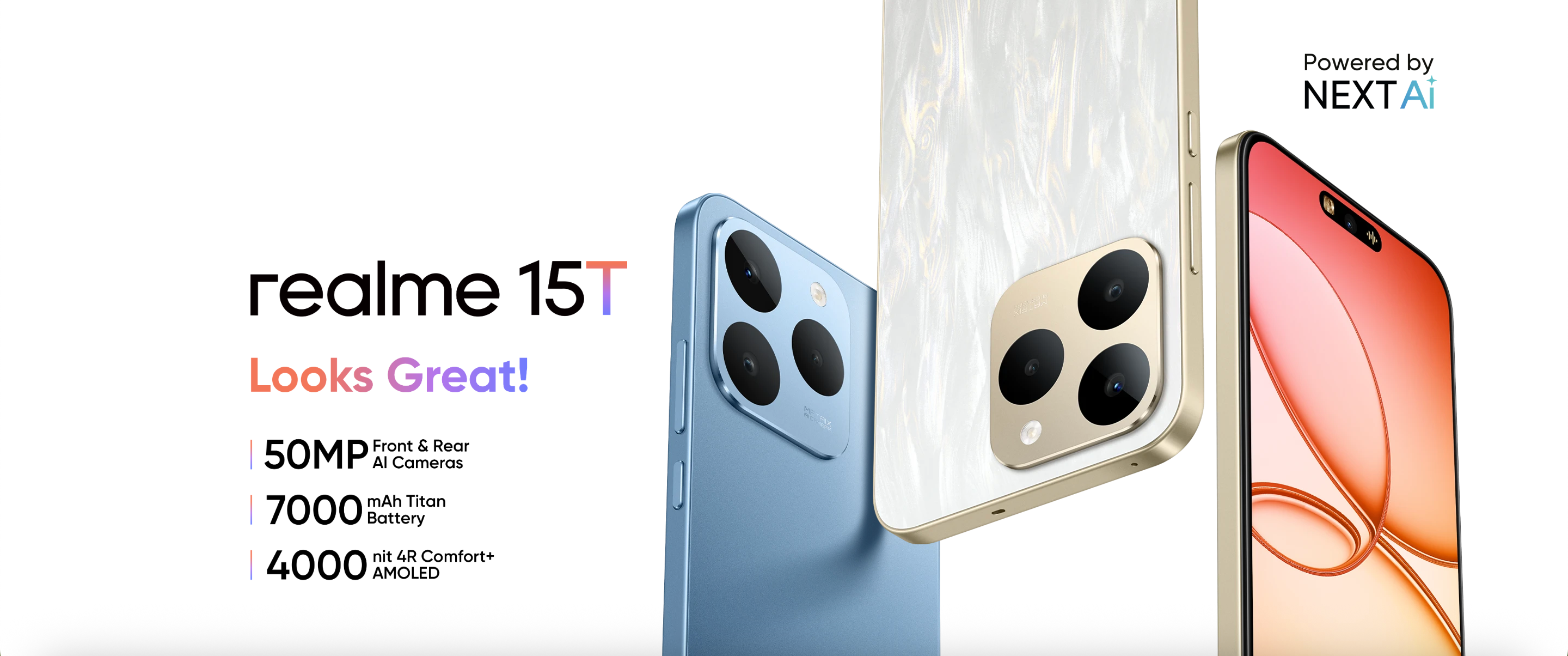 realme 15T Banner