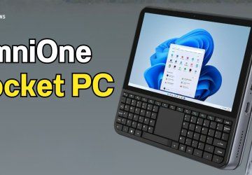 OmniOne Pocket PC คอมจิ๋วสุดตอบโจทย์สายพกพา มากับหน้าจอกับคีย์บอร์ดฝังบนตัวเครื่อง