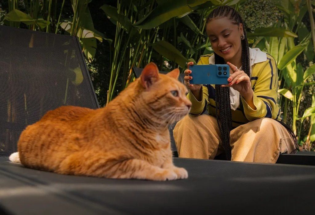 Camera moto g57 Power