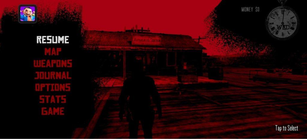 Red Dead Redemption Pause