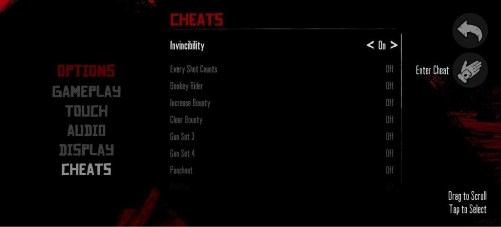 Red Dead Redemption Cheat Finish