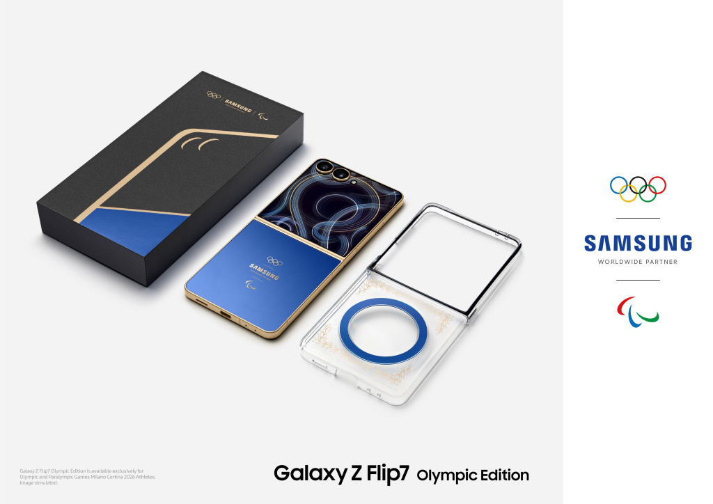 Galaxy Z Flip7 รุ่นพิเศษ Olympic Edition