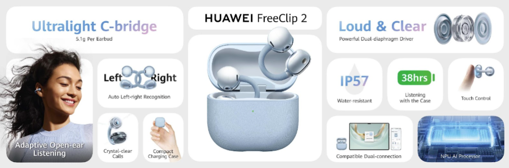 HUAWEI FreeClip 2