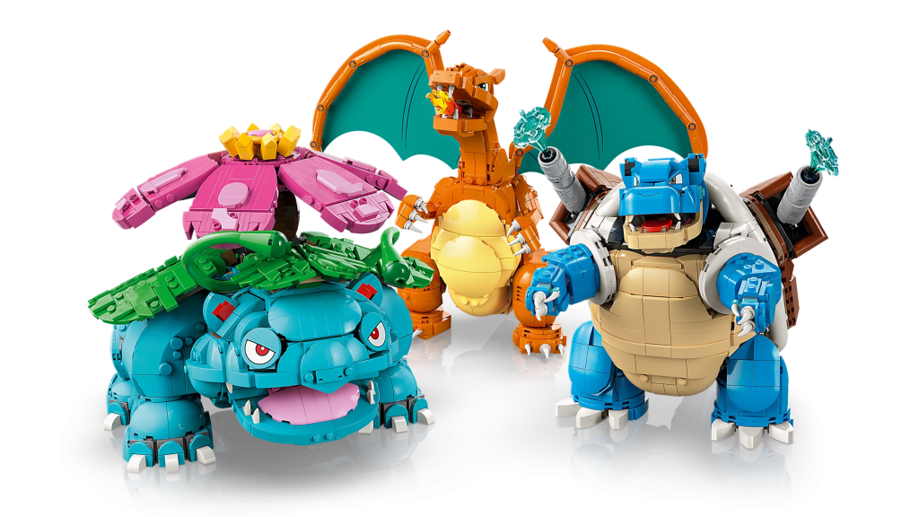 LEGO Pokémon: Venusaur, Charizard and Blastoise