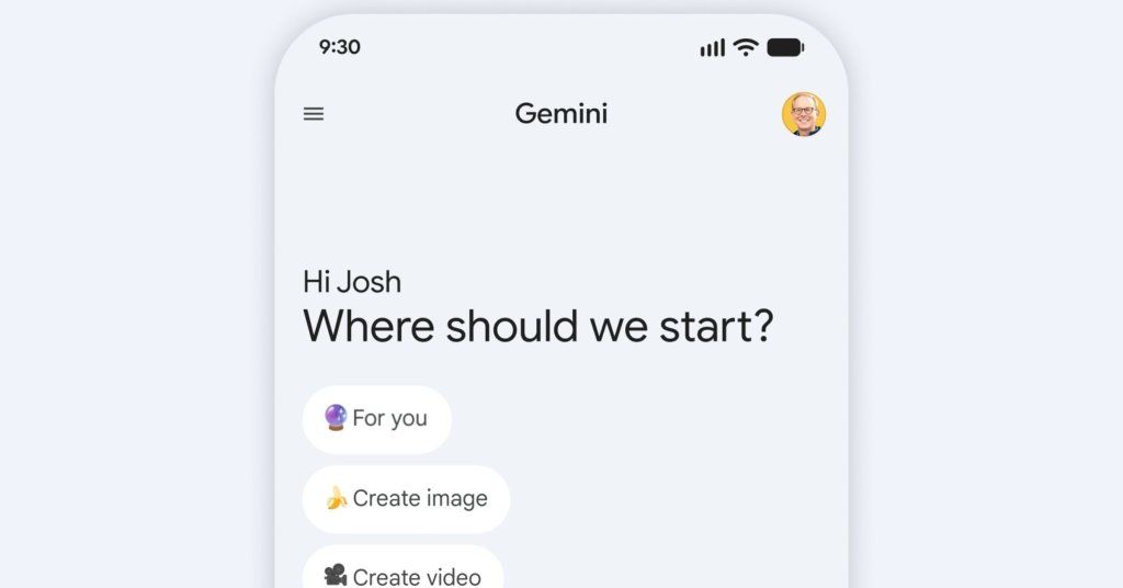 Gemini Personal Intelligence UI