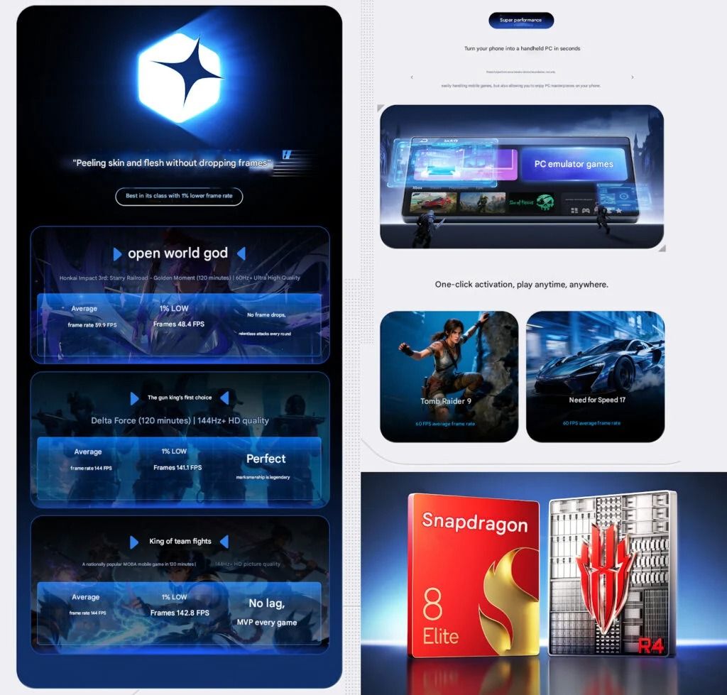 REDMAGIC 11 Air ชิปเซ๋็ต