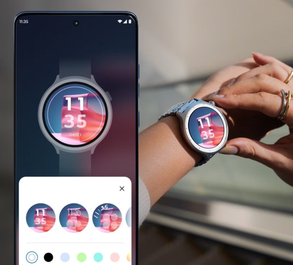 Moto Watch X Polar Custom