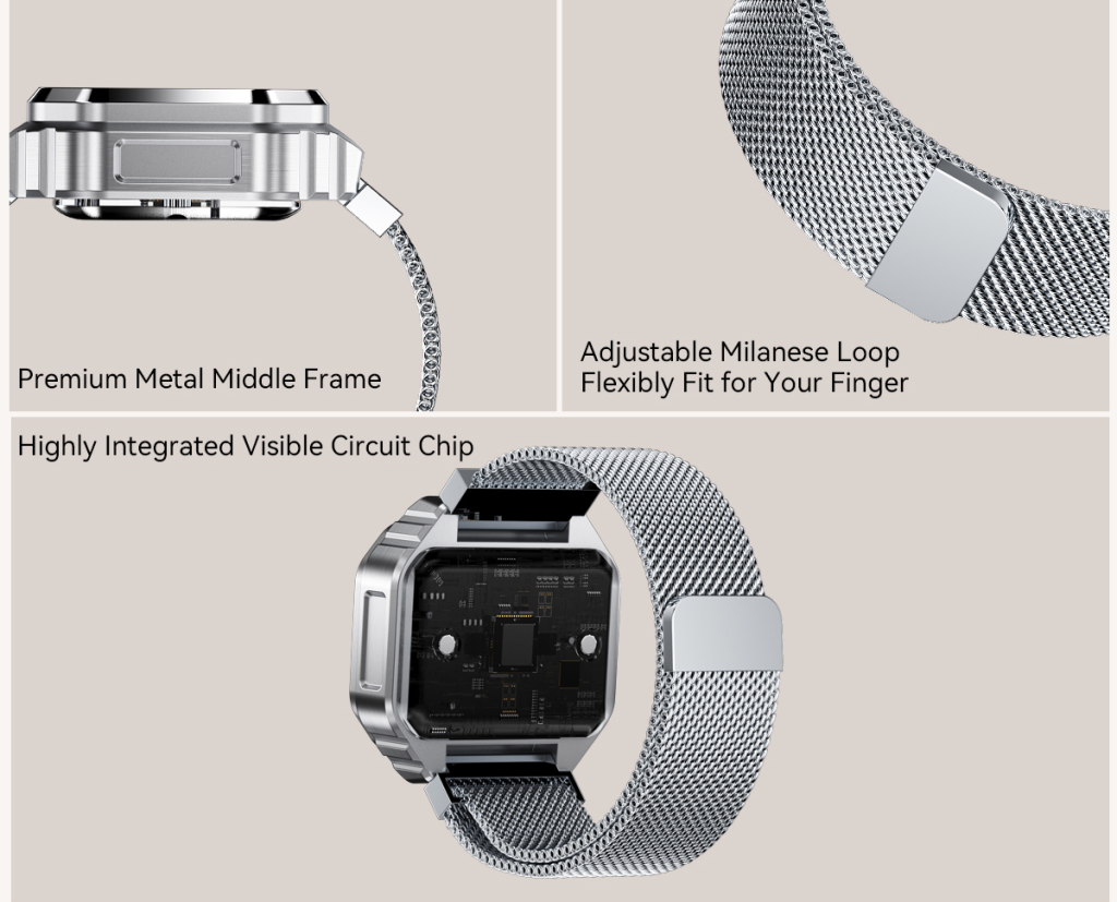 Rogbid Fusion- 2-in-1 Smart Ring Watch