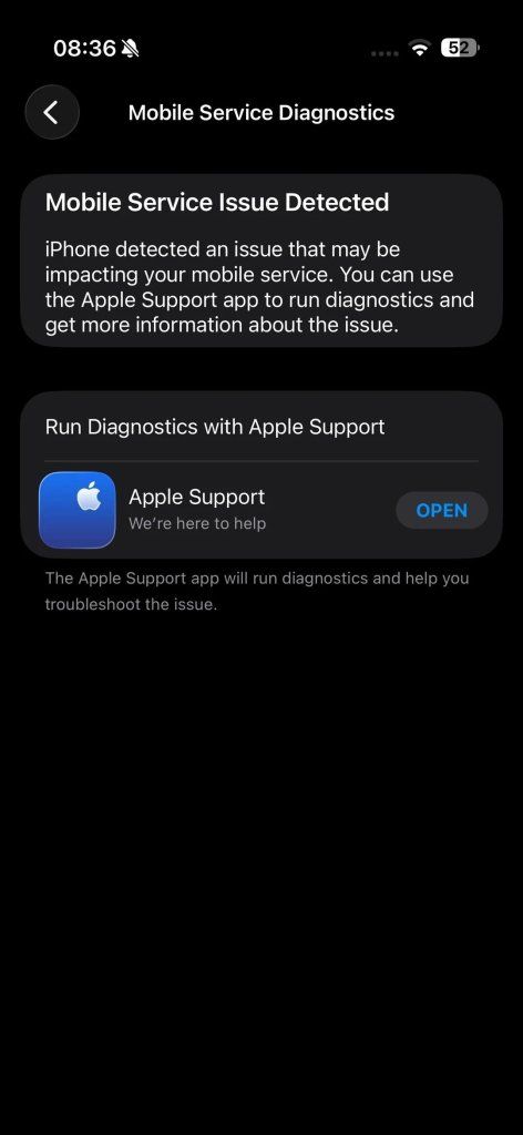 iPhone Air โมเด็ม 5G พัง
