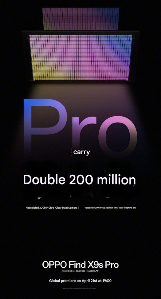 OPPO Find X9 Ultra เปิดตัว 21 เม.ย. 69