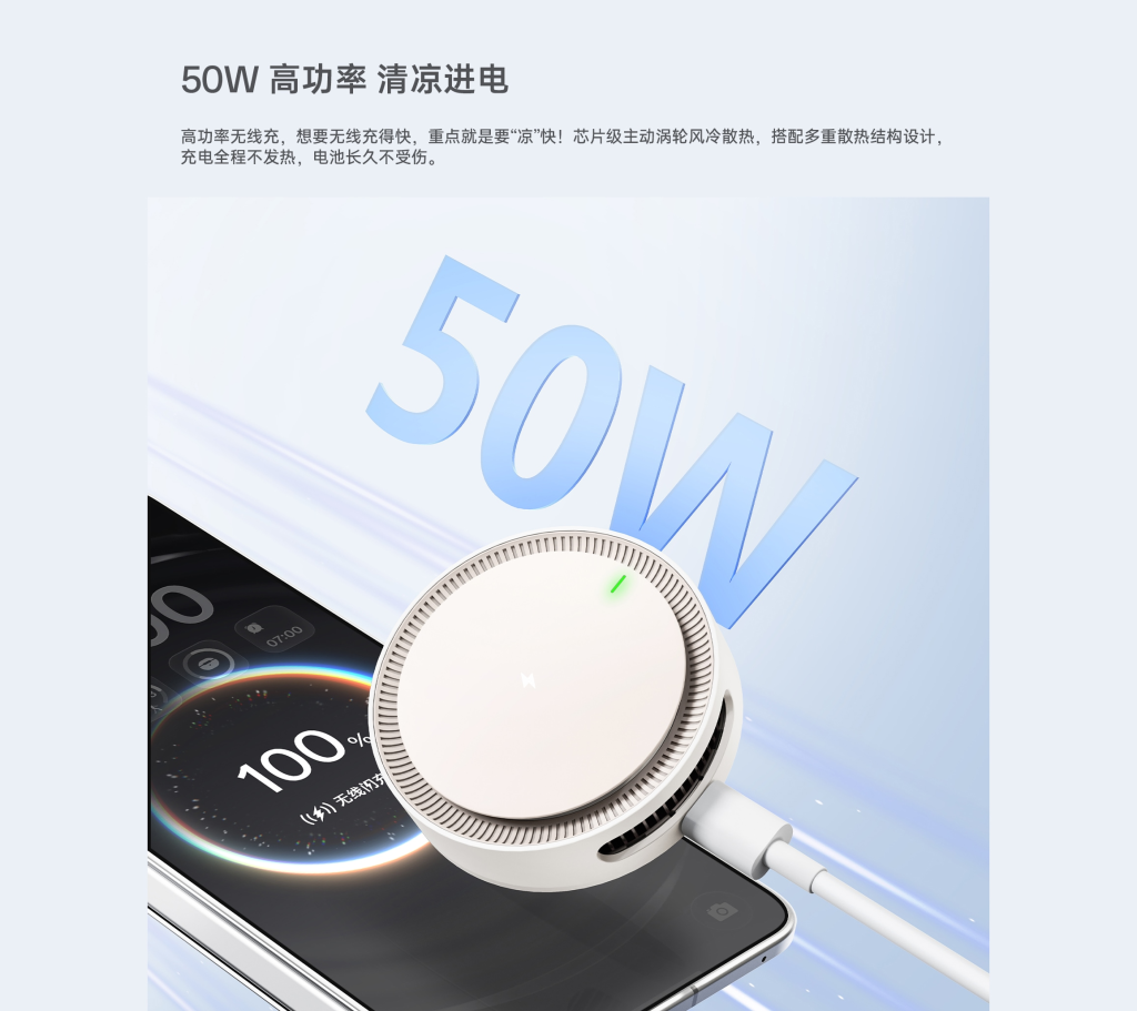 OPPO Magnetic Turbo 2 AIRVOOC 50W Wireless Charger 