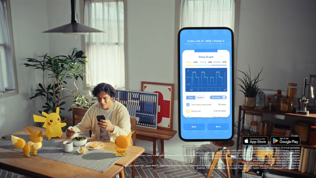 Pokémon Sleep จับมือ Garmin