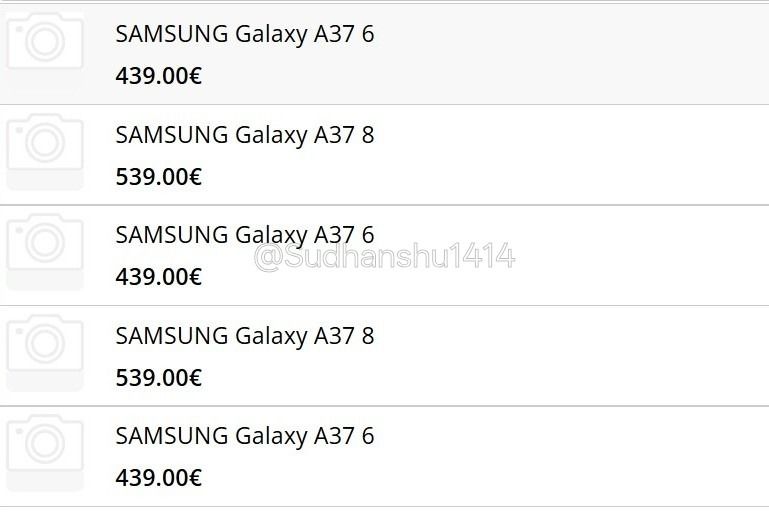 Galaxy A37 Price
