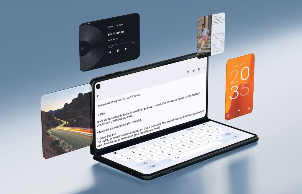 motorola razr fold Display