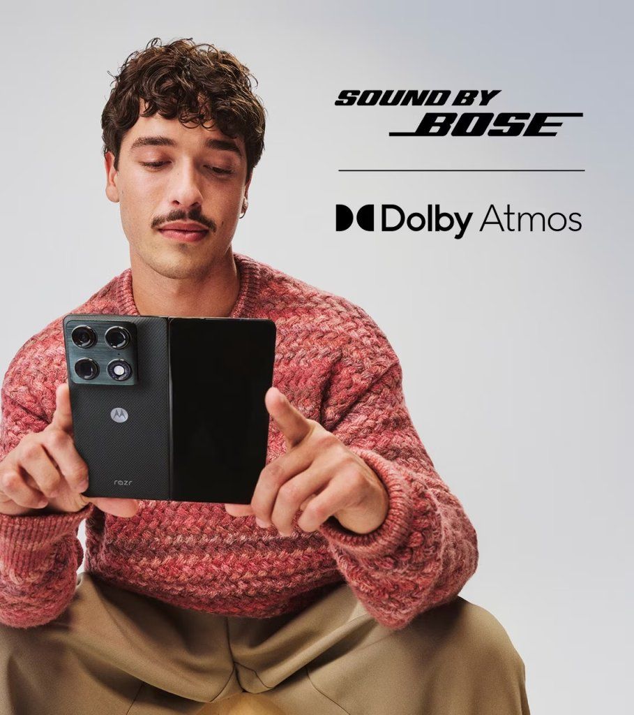 motorola razr fold Audio