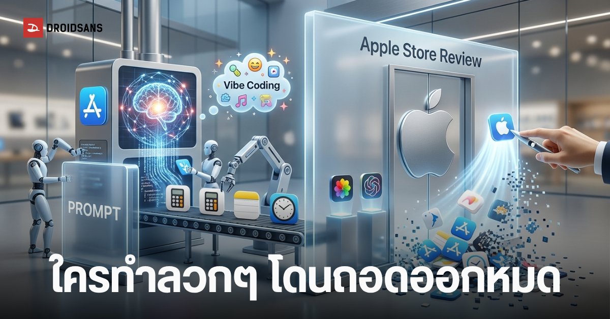 Apple เข้ม แอปสาย Vibe Coding คุณภาพต่ำ โดนถอดออกจาก App Store เพียบ ...