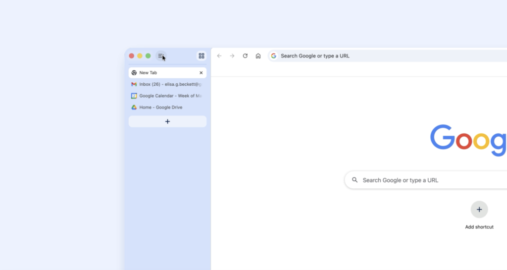 Chrome Vertical Tabs