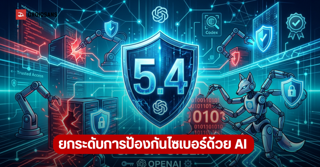 OpenAI เปิดตัว GPT-5.4-Cyber โมเดล AI ค้นหาช่องโหว่ความปลอดภัยซอฟต์แวร์ ท้าชน Claude Mythos