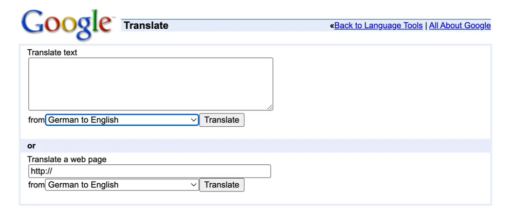 Google Translate