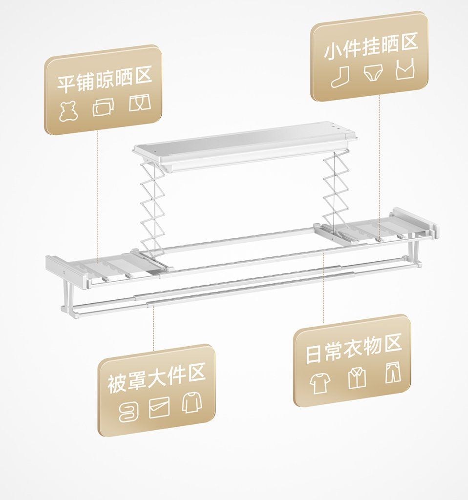 Xiaomi Mijia Smart Clothes Drying Rack 3 