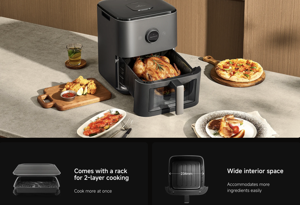 Xiaomi Mijia Smart Steam Air Fryer 7L