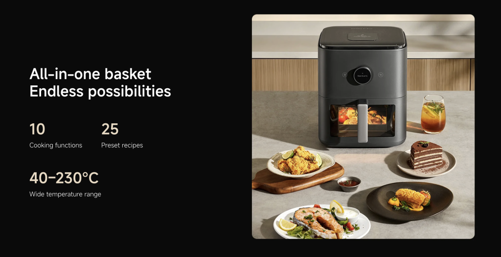Xiaomi Mijia Smart Steam Air Fryer 7L