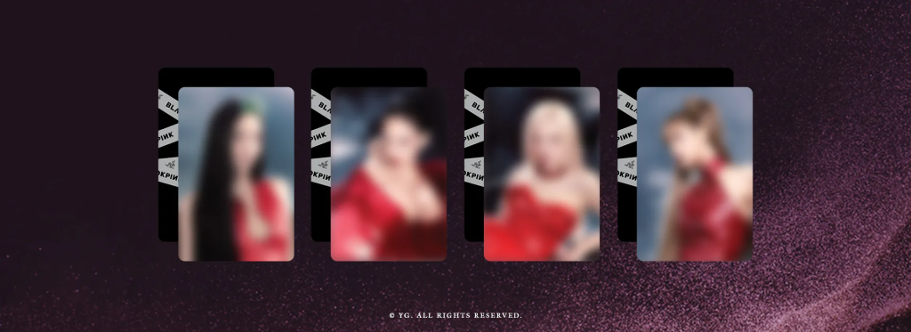 Limited Edition BLACKPINK Photocard