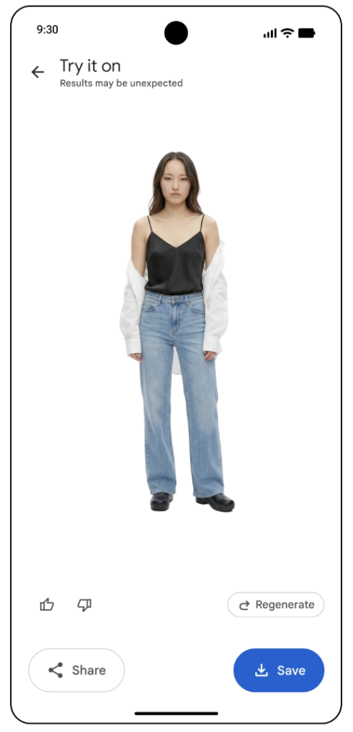 Google Photos Wardrobe