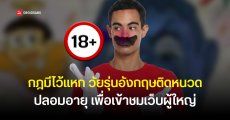 อังกฤษออกกฎหมาย บังคับให้เซ็กอายุเด็กก่อนเข้าเว็บไซต์ผู้หใญ่ แต่ระบบมีช่องโหว่ แค่ใส่อายุปลอม หรือติดหนวดปลอมก็ผ่านแล้ว