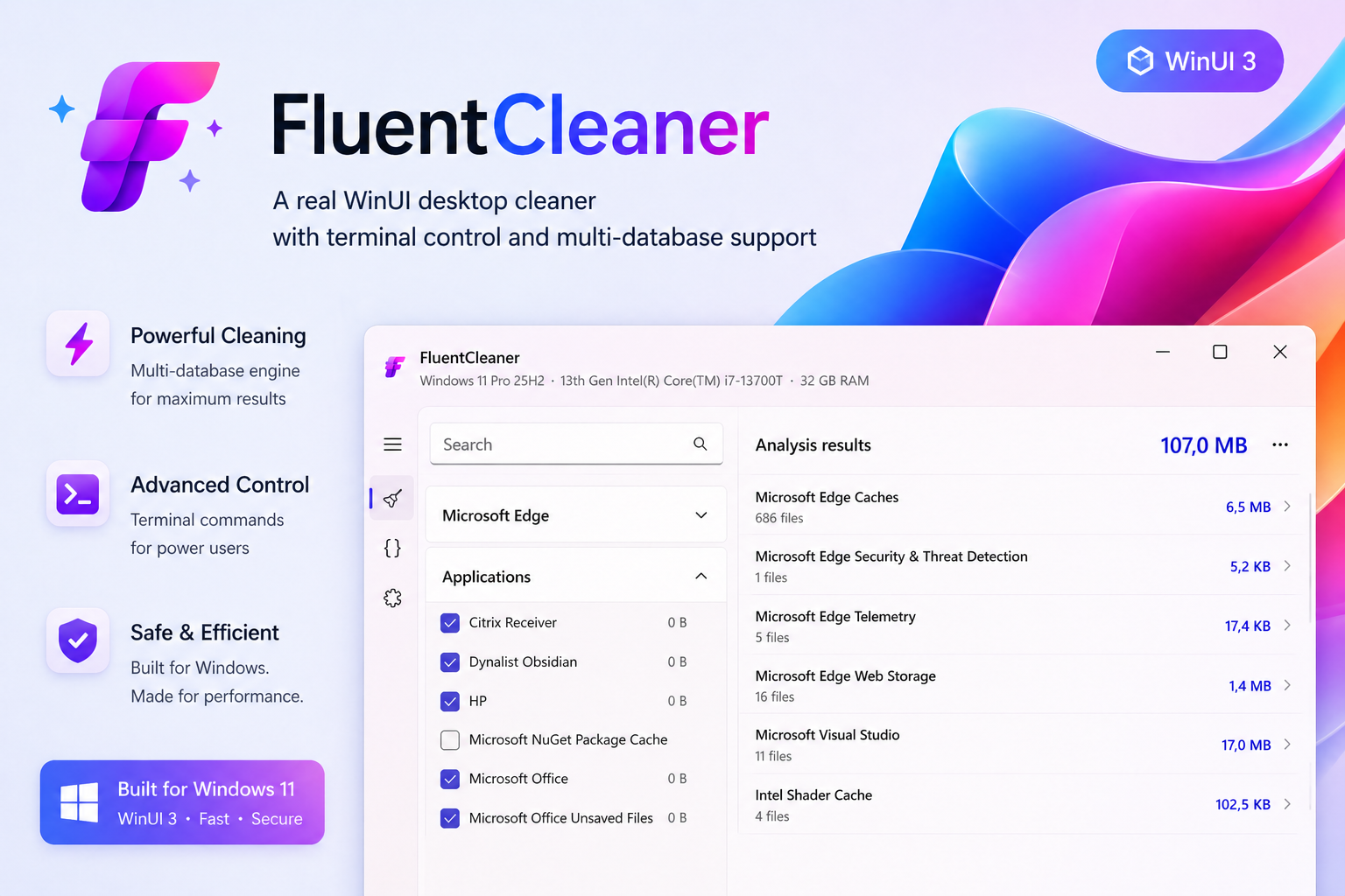เปิดตัว FluentCleaner บน GitHub แอปล้างไฟล์ขยะตัวใหม่เป็น Open Source ...