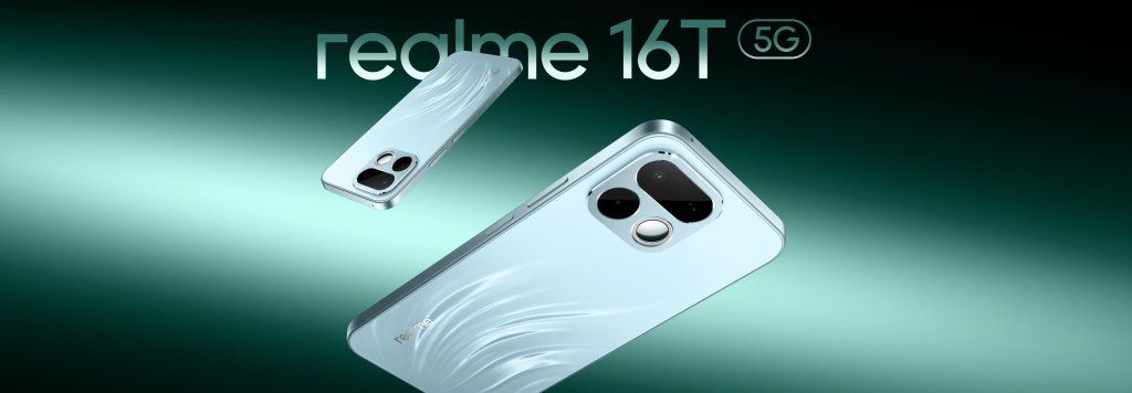 realme 16T Aurora Green
