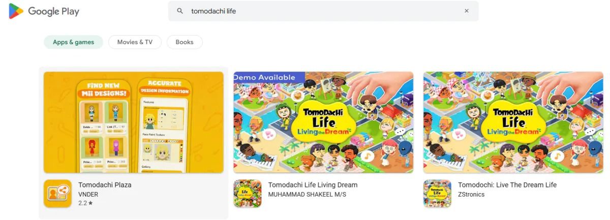 Tomodachi Life: Living the Dream Fake