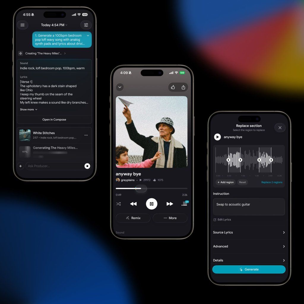 Google Flow Music อัปเดตใหญ่ ปรับแต่งเพลงละเอียดระดับเซกชัน เจน MV ด้วย Gemini Omni