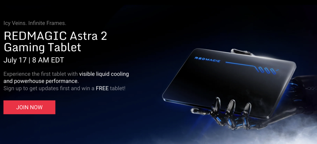 REDMAGIC Astra 2 Gaming Tablet