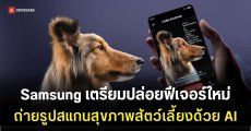 Samsung เปิดตัวฟีเจอร์ AI ใหม่ ถ่ายรูปน้องหมาน้องแมวปุ๊บ รู้ปัญหาสุขภาพปั๊บ