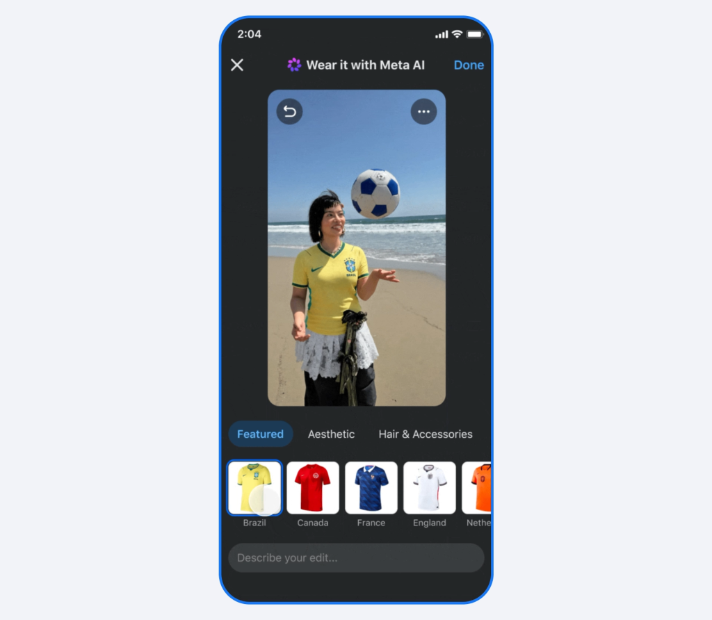 เปิดตัว 3 ฟีเจอร์ AI ใหม่บน Facebook ชูระบบ AI Mode ค้นหาข้อมูล และเครื่องมือแต่งภาพ-วิดีโอ