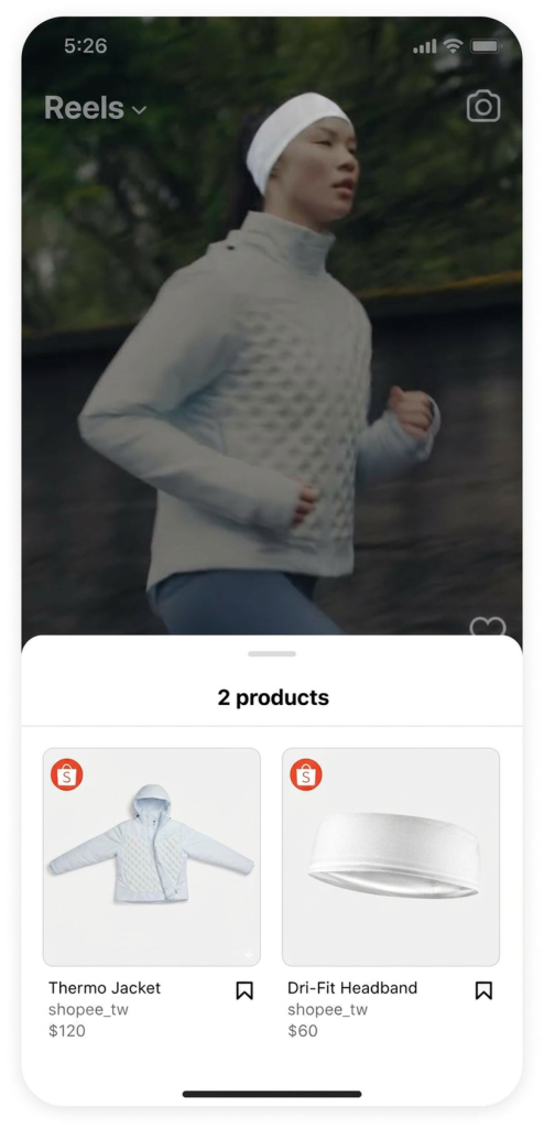 Shopee Meta Instagram Affiliate Partnership
