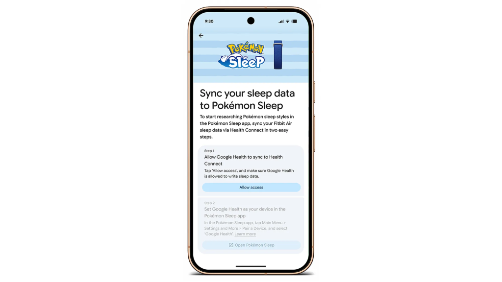 Fitbit Air Special Edition Pokémon Sleep