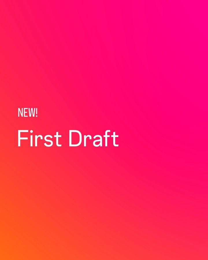 Instagram First Draft